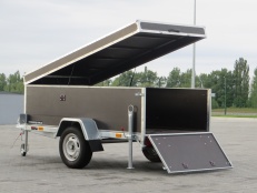 Крышка из фанеры влагостойкой, ламинированной (h205) на прицеп 2450 х 1220 мм